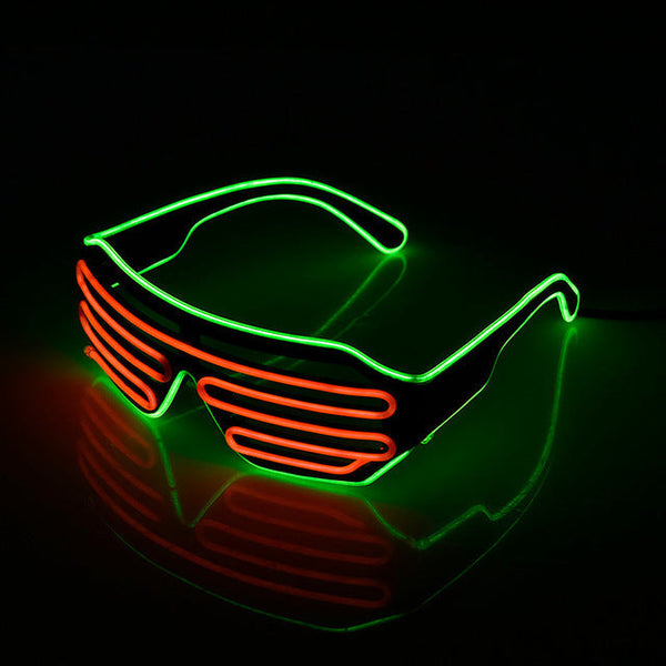 Civi Party Luminous Led Glasses Light Glasses Halloween Glass Decorative Cool Costume Halloween Party Glasses
