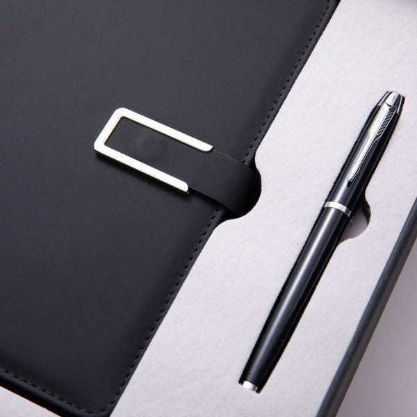 Premium Quality Practical Luxury Corporate Giveaways 500ml Stainless Steel Thermos Cup Sign Pen Notebook Gift Set