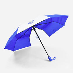 Portable travel foldable compact custom logo paraguas auto 3 folding automatic umbrella