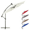 Beach Umbrella With Custom Logo 10FT Outdoor Patio Umbrellas & Bases With LED Lights