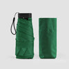 Light weight custom logo sun 5 folding small pocket size capsule mini umbrella