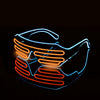 Civi Party Luminous Led Glasses Light Glasses Halloween Glass Decorative Cool Costume Halloween Party Glasses