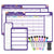 Custom Magnetic Calendars Whiteboard Planner For Refrigerator