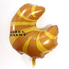 Factory bread Food Croissant Yellow special custom styling Helium aluminum film balloon
