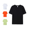 High Quality Stock Pure Color 100 % Cotton Men T Shirts Summer Round Neck Custom Shirts Clothes