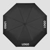 Portable travel foldable compact custom logo paraguas auto 3 folding automatic umbrella