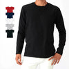 180g fashion round neck men pullover t-shirt name brand men's long sleeve customized shirt