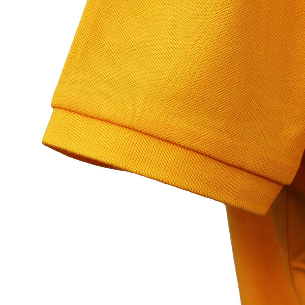 Promotional Shirt Yellow Short Sleeve Unisex Casual Quick Dry Sport Cotton Polos Shirt