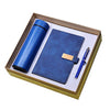 Promotional business branded items custom stainless steel vacuum flask notebook smart flask customer gift set
