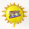 24 inch Round Sunshine Custom Shape Stylish Aluminum Film Balloons Custom Mylar Balloons