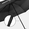 Customize manual open black portable gift custom logo rain compact travel 3 fold umbrella folding