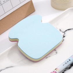 Hotel gifts set sublimation office kawai index folding 30 pages french cute strawberry Personalized custom memo sticky note pads