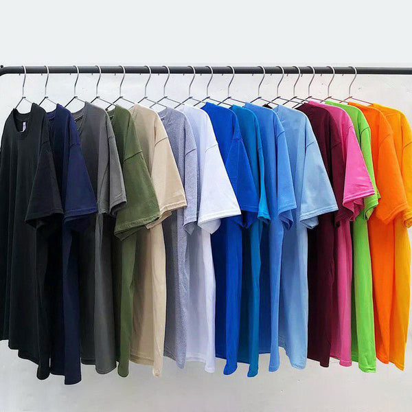 High Quality T Shirt 100% Cotton White T Shirt Blank Wholesale Plain Tshirt For Men Plus Size Men's T-shirt Custom Tshirt Cotton