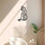 1PC Hanging Linear Cat Iron Wall Decoration Metal Wall Decor Living Room Study Wall Hanging Home Art