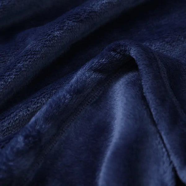 Super soft luxurious pure color plush blanket microfiber blanket flannel blanket