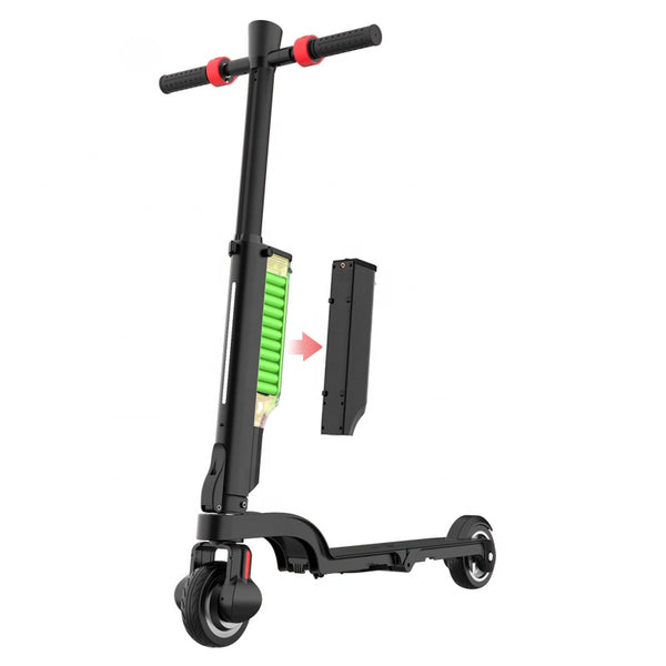 X6 Small Foldable Removable Battery Escooter 350W Motor 5.5 Inch Air Wheel Electric Scooter