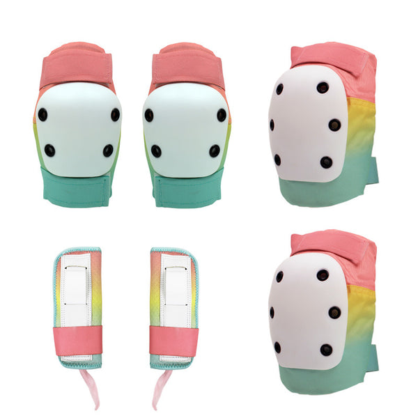 Kids/Youth Knee Elbow Pads Wrist Guards Protective Gear Set for Roller Skate Skateboarding Cycling Bicycle