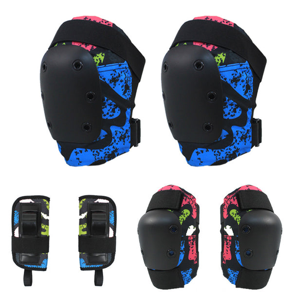 Kids/Youth Knee Elbow Pads Wrist Guards Protective Gear Set for Roller Skate Skateboarding Cycling Bicycle