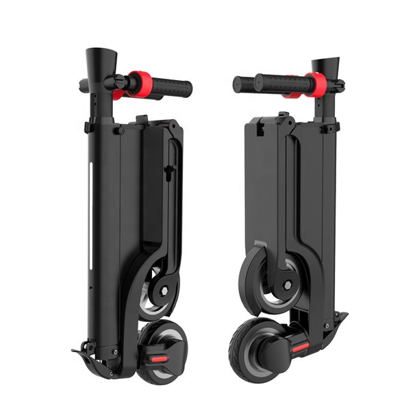 X6 Small Foldable Removable Battery Escooter 350W Motor 5.5 Inch Air Wheel Electric Scooter